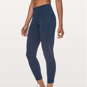 Lululemon Train Times 7/8 Pant *25" True Navy sz 6